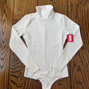 Spanx Women’s White Turtleneck Bodysuit Size XS